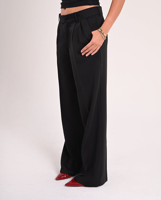 Black Tailored Trousers