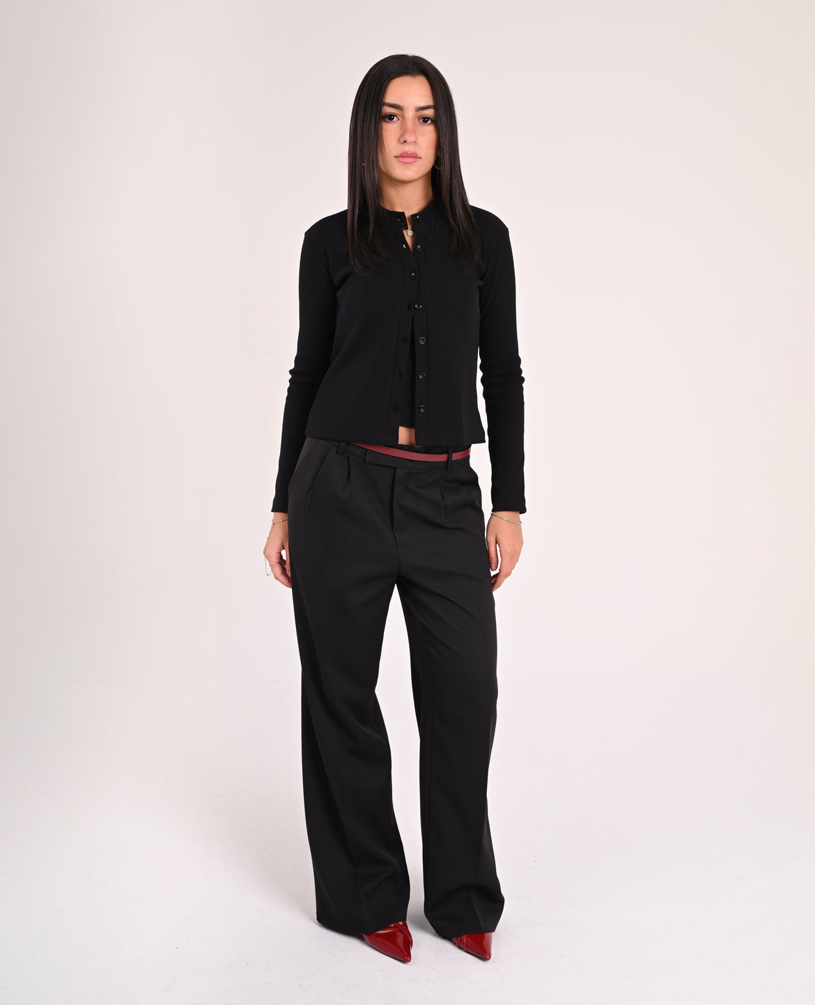 Black Tailored Trousers